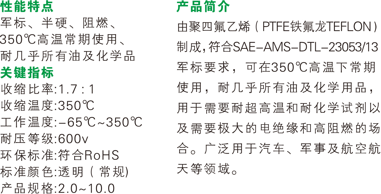 铁氟龙含胶热缩套管(图1)